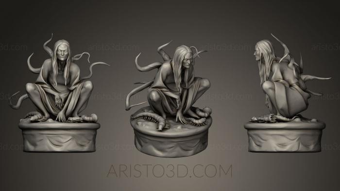 Figurines heroes, monsters and demons (STKM_0288) 3D model for CNC machine